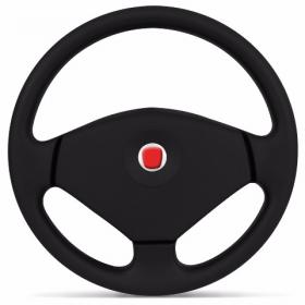 Volante Novo Uno Fiorino Fiat Mille Modelo Original Buzina